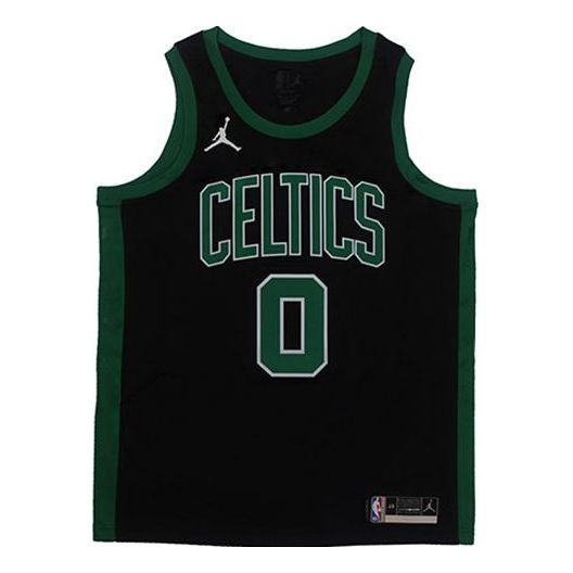 Jersey Jordan Jordan NBA Boston Celtics Tatum #0 Fan Jersey Sort | CV9470-011