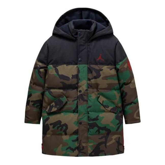 Parka Jordan Jordan Fleece Long Down Jacket Grøn | JD2142003GS-001, 0