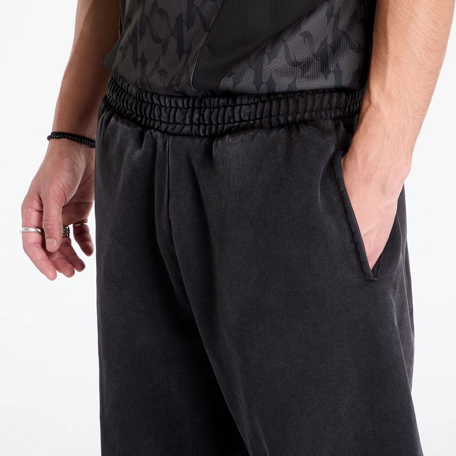 Joggingbukser Karl Kani Autograph Heavy Os Sweatpants Black S Sort | 60030052, 1