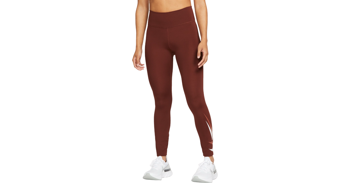 Leggings Nike Dri-FIT Swoosh Run Brun | dd6835-273, 1