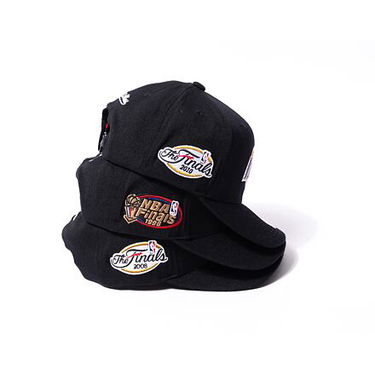 Kasket Mitchell & Ness NBA Top Spot Classic Red Los Angeles Lakers Black Sort | HHSSINTL1265-LALBLCK, 5