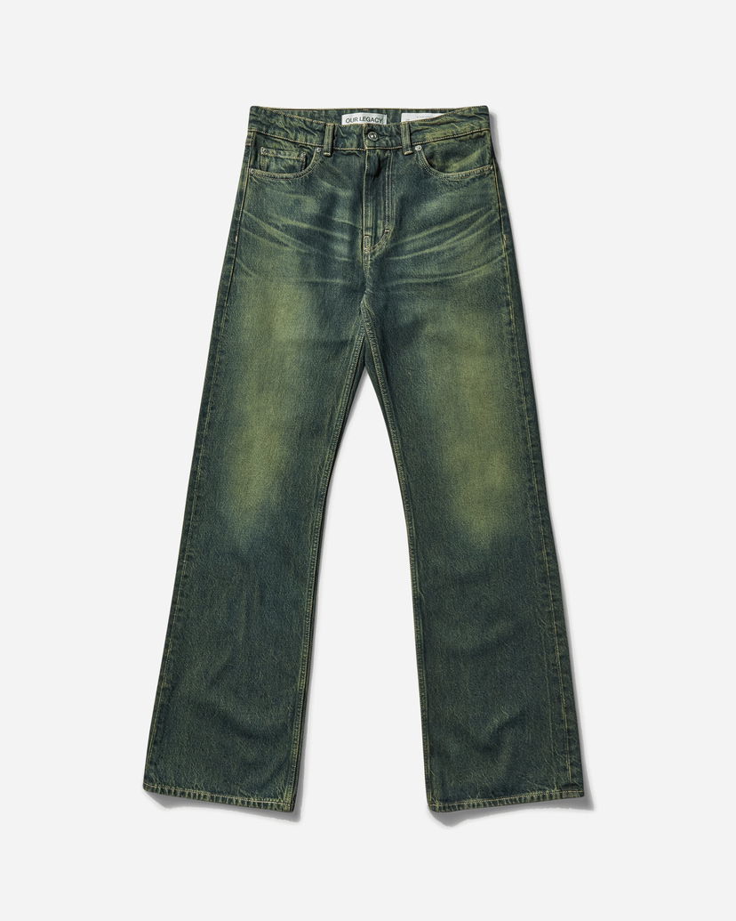 Jeans OUR LEGACY Boot Cut Jeans Malibu Grøn | W225BMS 001