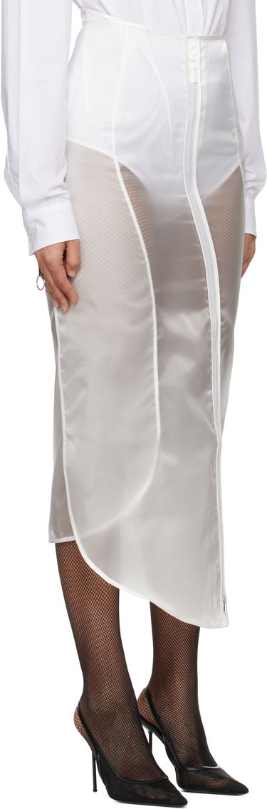 Nederdel Coperni Coperni Organza Maxi Skirt Hvid | COPJ68F3014, 1