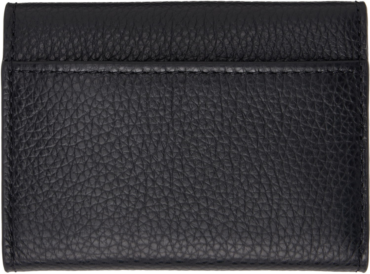 Tegnebog Marni Marni Leather Key Holder Wallet Sort | PCMI0017U2 P6533, 1