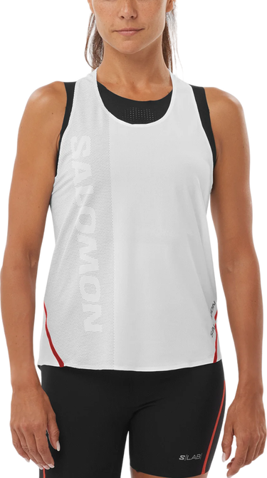 Tanktop Salomon S/LAB Speed Singlet Tank Top Hvid | lc2243600, 0