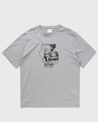 T-shirt DAILY PAPER Place of Origin Tee Grå | 2413010, 0