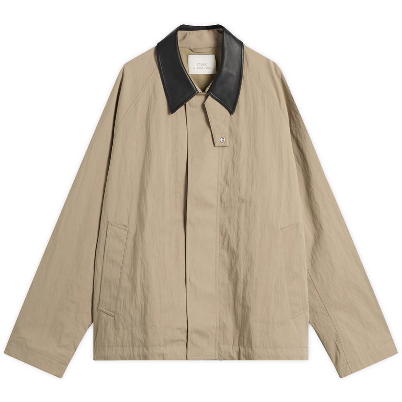 Jakke Studio Nicholson Studio Nicholson Zip Through Jacket, Size Large Beige | DANISNM-1438-PRC