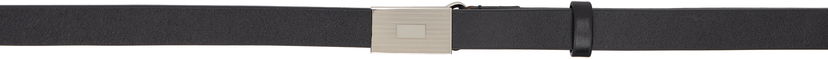 Bælter AURALEE Auralee Slide Buckle Belt Sort | A25SB04RP-W