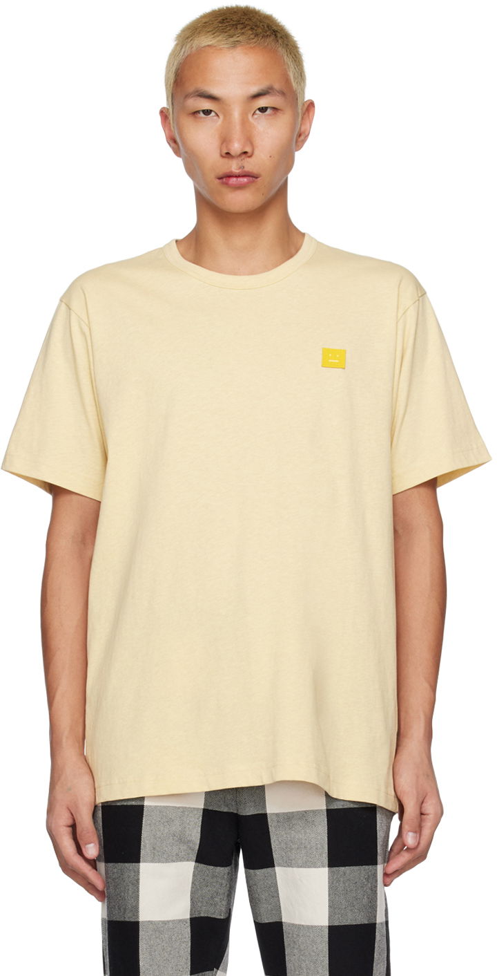 T-shirt Acne Studios Patch T-Shirt Gul | 25E173-, 0