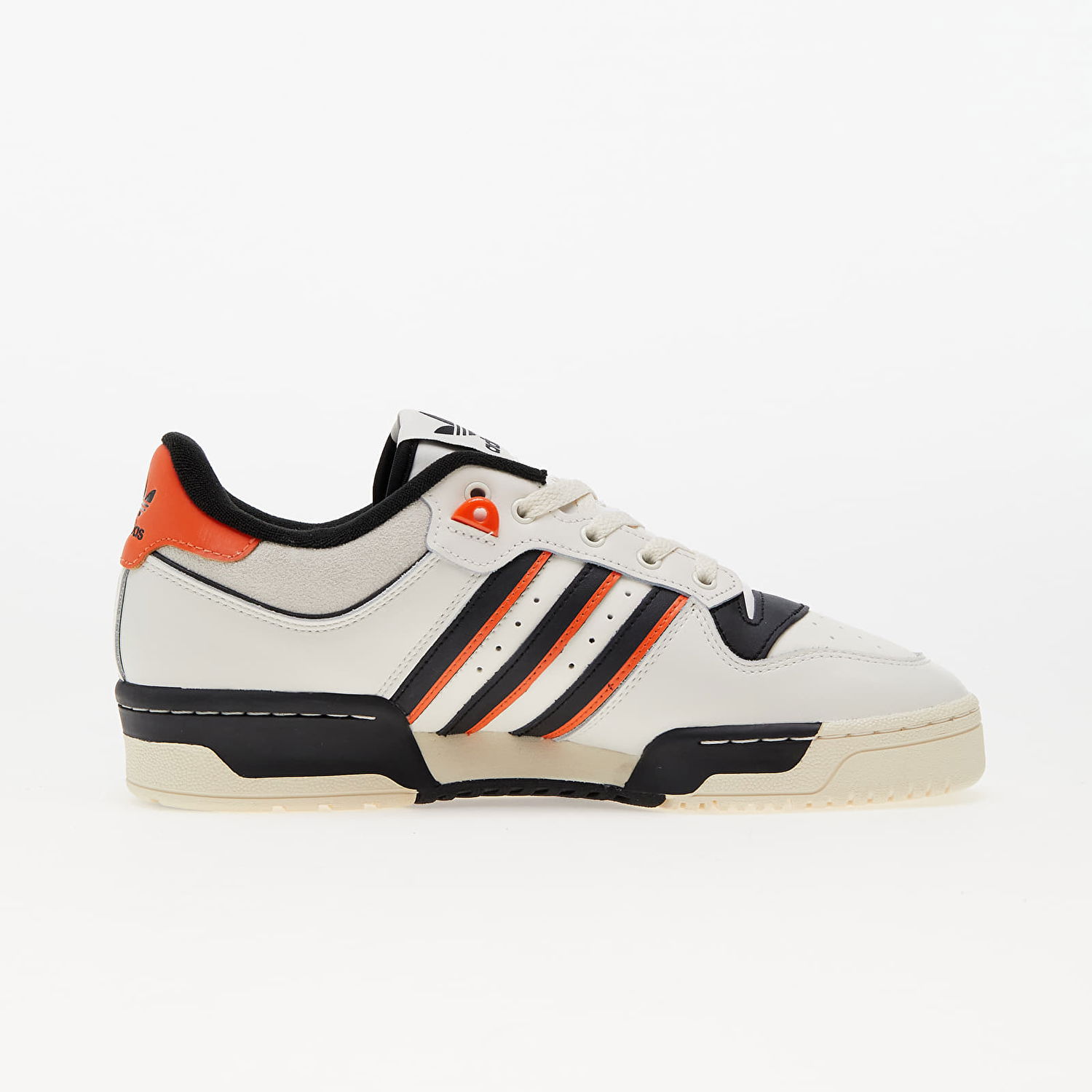 Sneakers og sko adidas Originals Rivalry 86 Low White Black Semi Impact Orange Hvid | IE7140, 1