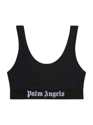 Bh Palm Angels Classic Logo Sport Bra Sort | PWVO010C99FAB0011001