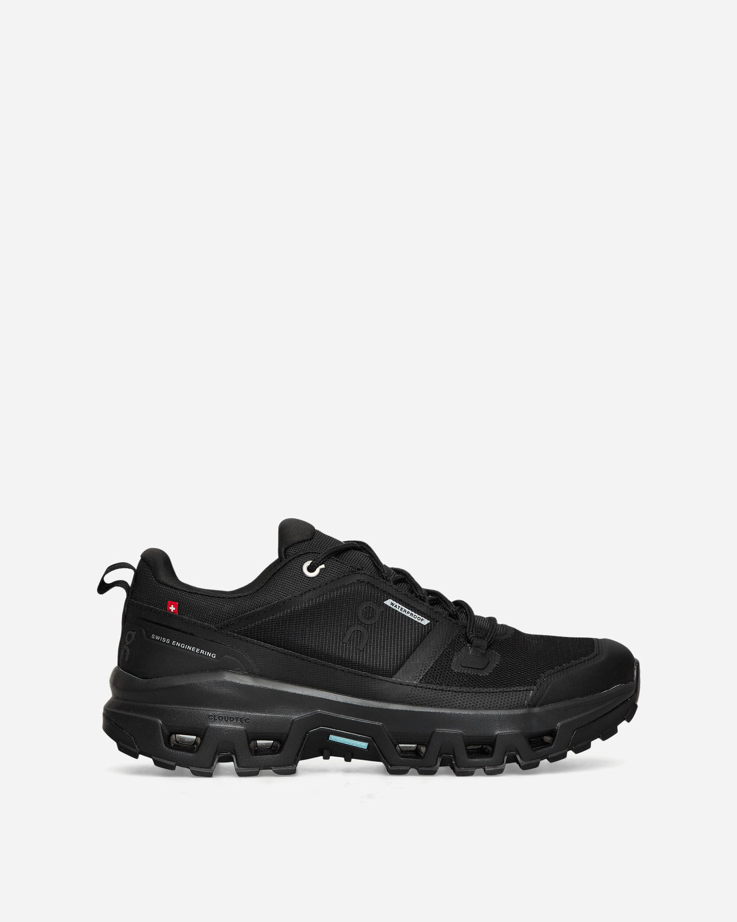 Sneakers og sko On Running Cloudrock Low WP Sort | 3WF10141043 BB, 1