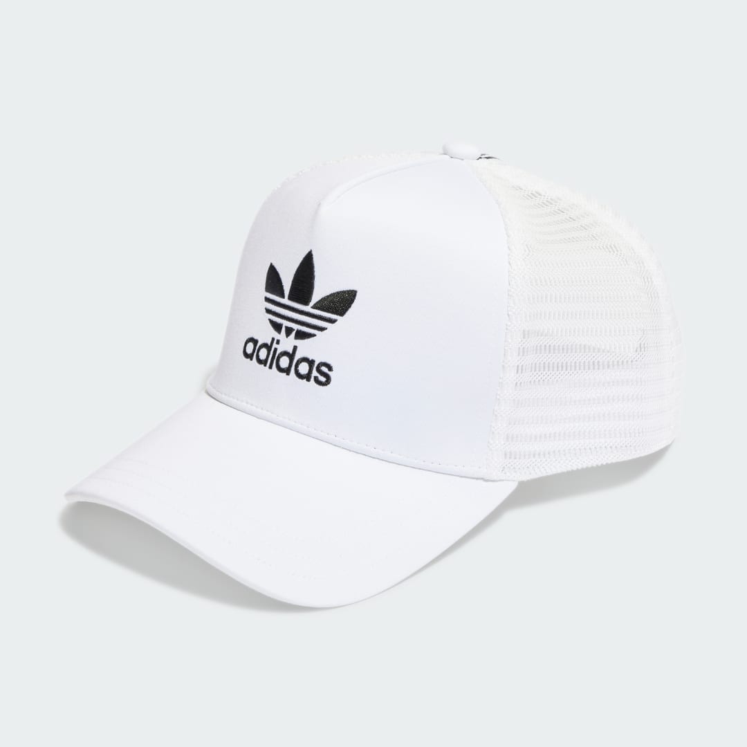 Kasket adidas Performance Adicolor Classic Trucker Hat Hvid | IS3015, 0