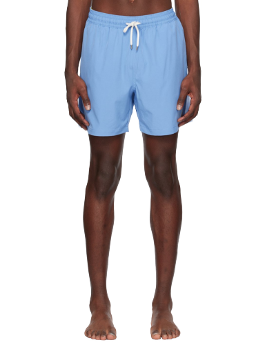 Badetøj Polo by Ralph Lauren Polo Ralph Lauren Embroidered Swim Shorts Blå | 710901591001