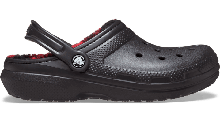 Sneakers og sko Crocs Clogs Classic Lined Buff Check Sort | 210738-001, 0