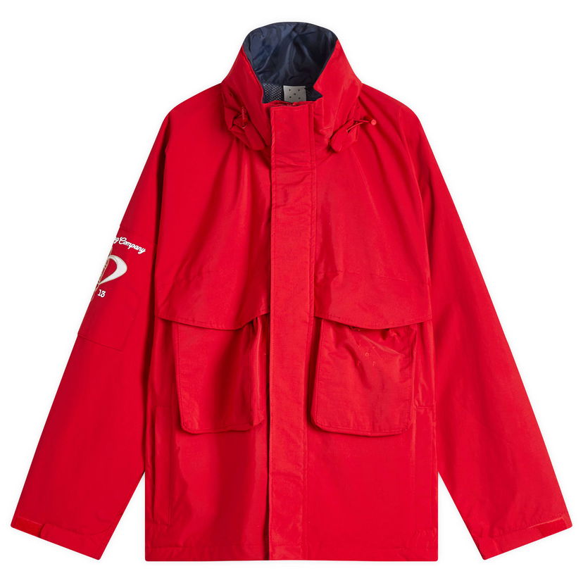 Parka Pop Trading Company Men's Nautical Jacket by Pop Trading Company Rød | POPSS25-05-007