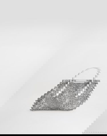 Håndtaske Dolce & Gabbana Marlene Day Mini Handbag with Embroidery and Crystals Metalisk | BB7744AR8458D708, 3