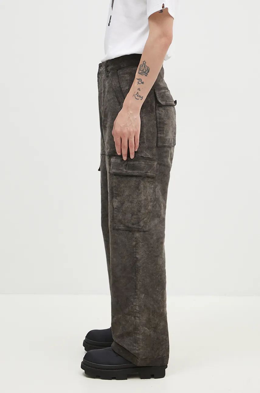Cargo bukser Rick Owens Cargo Trousers Grå | DU02D2354.MO, 1
