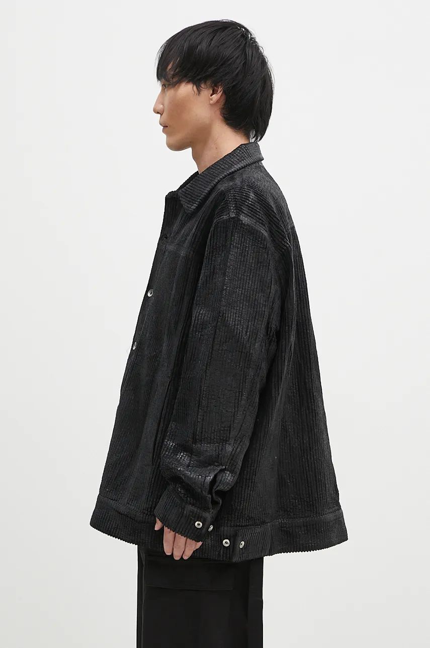 Jakke Rick Owens Oversized Jacket Sort | DU02D2761.HCF, 1