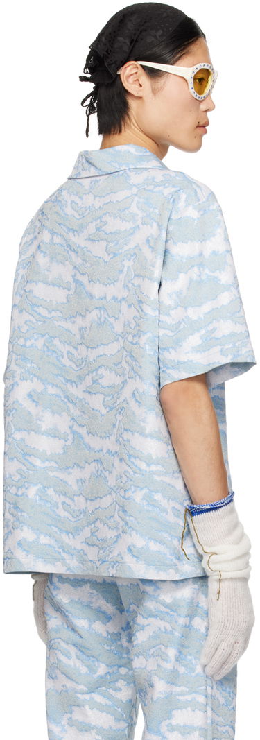 Skjorte Anna Sui Anna Sui Exclusive Printed Shirt Blå | M1024D20, 2