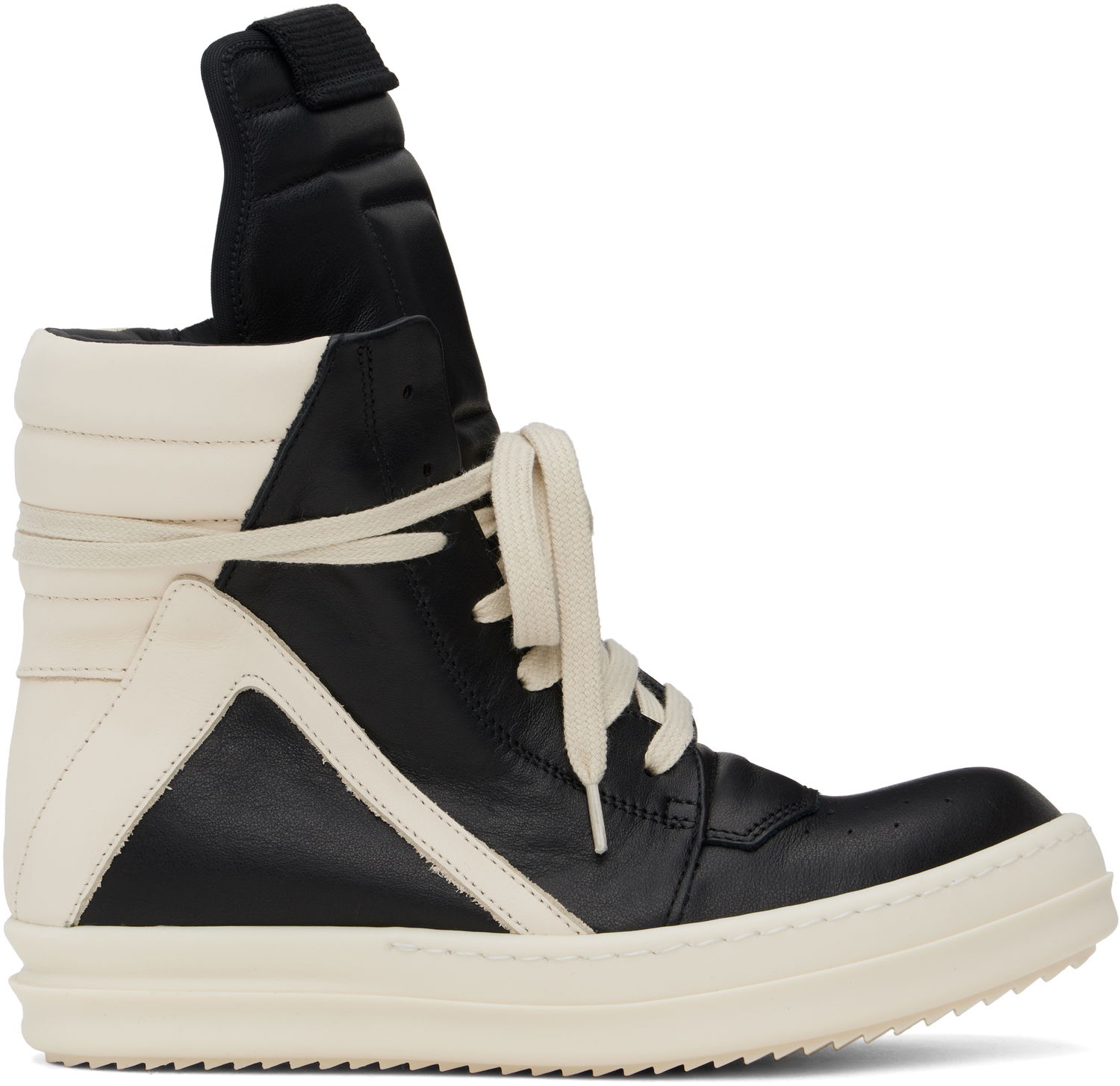 Sneakers og sko Rick Owens Rick Owens Hollywood Geobasket Sort | RP01E7894 LCO, 0