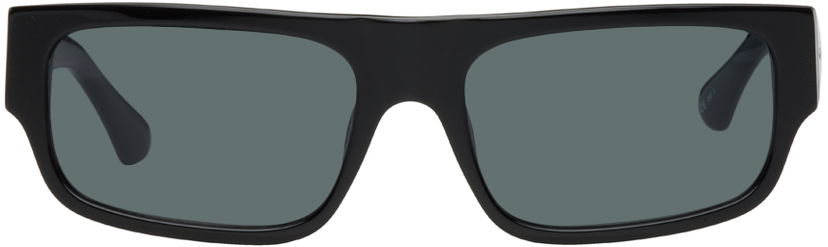 Solbriller Dries Van Noten Rectangular Sunglasses Sort | DVN189C1SUN