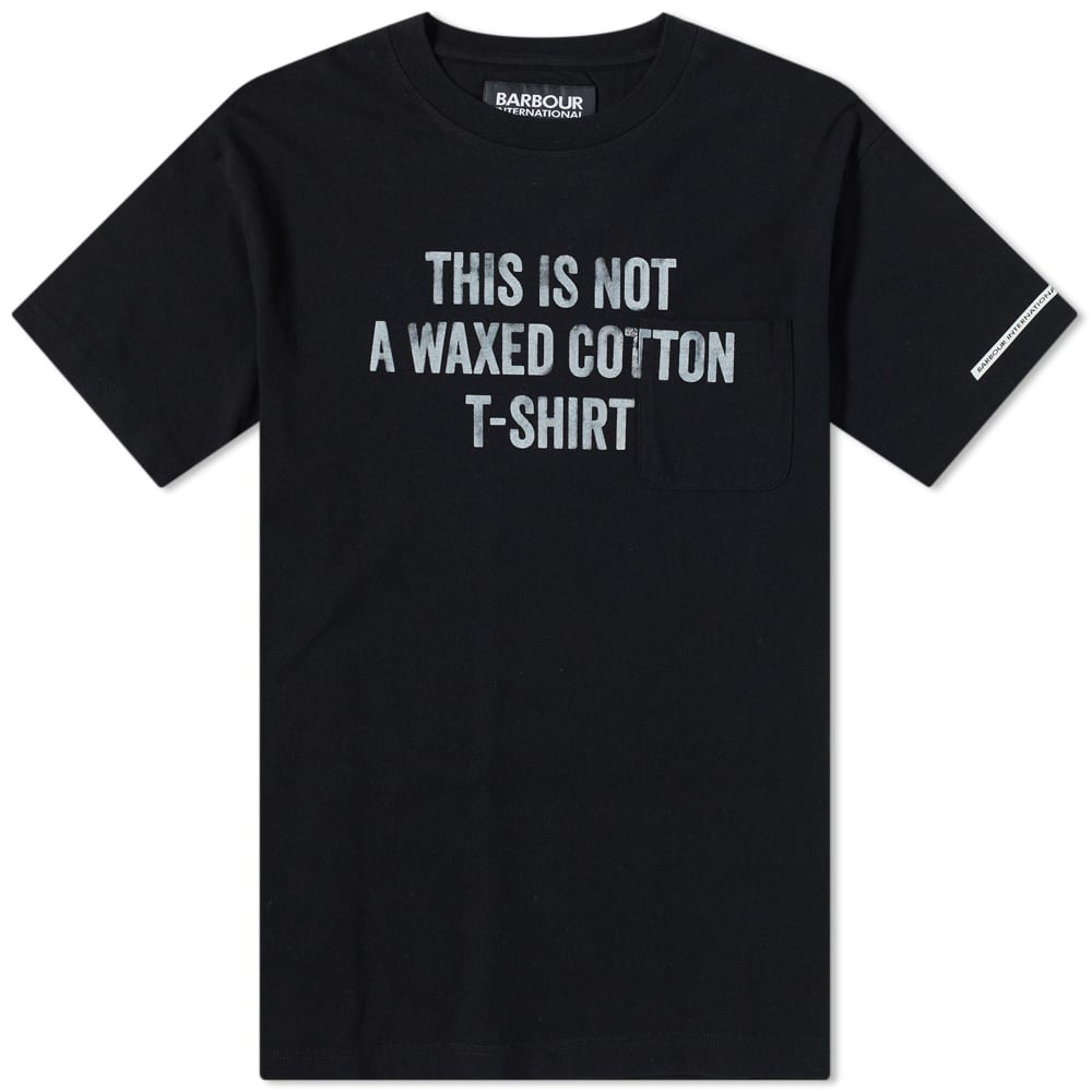 T-shirt Barbour International x Engineered Garments Engineered Garme Sort | MTS0889BK31, 0