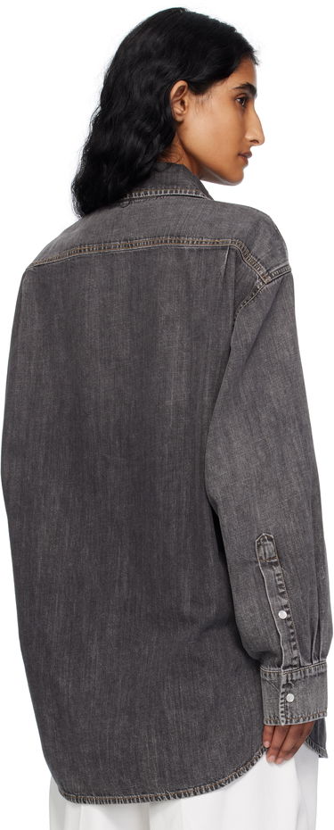 Skjorte Stella McCartney Stella McCartney Lightweight Denim Shirt Grå | 6D03973SQH31, 2