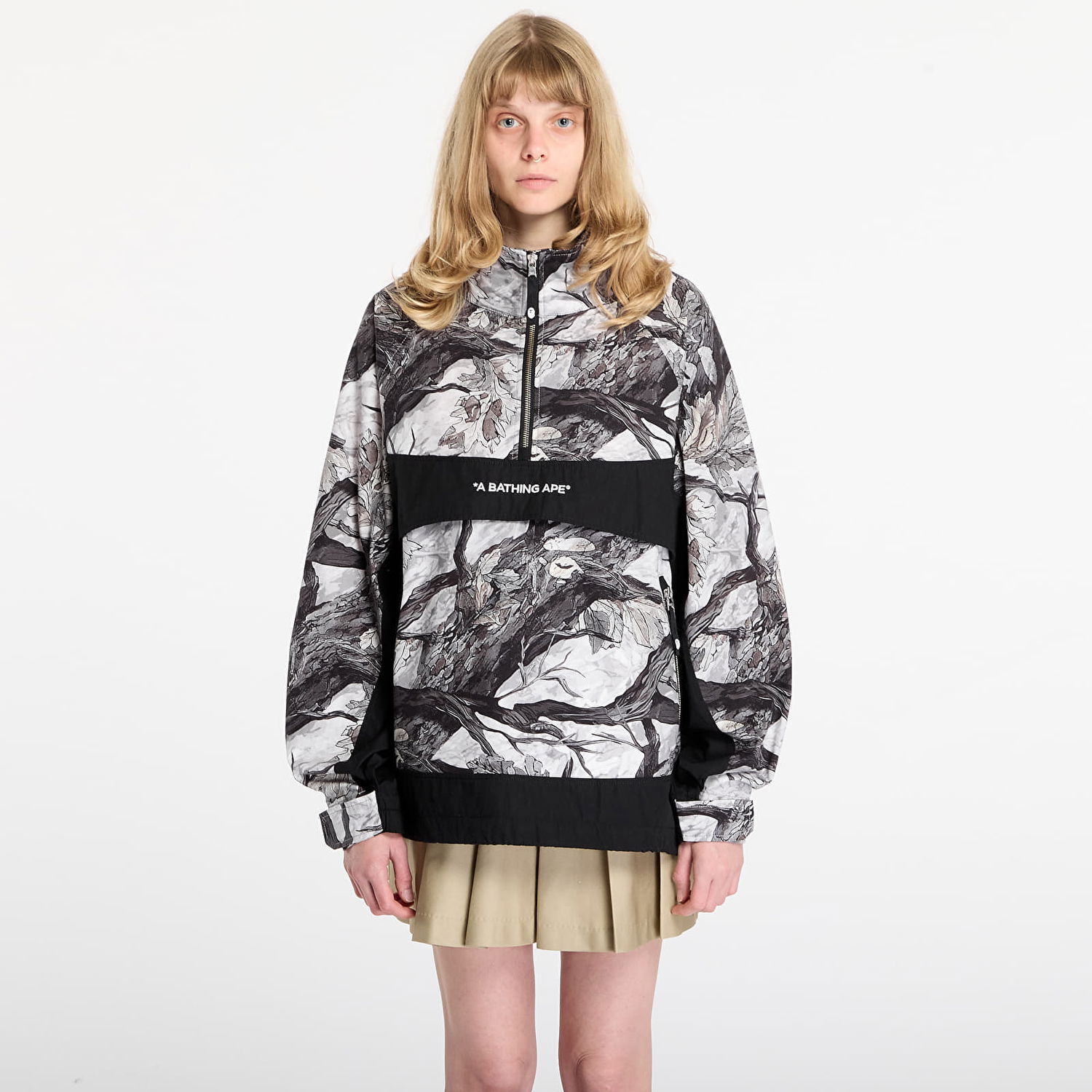 Vindjakke BAPE Tree Edge Camo Anorak Jacket Flerfarvet | 001LJL801004MWHT, 0