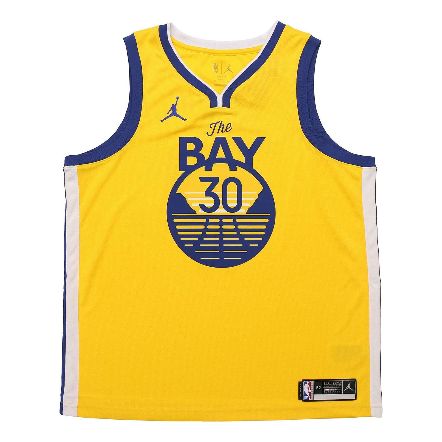 Jersey Jordan Jordan NBA Stephen Curry Warriors Statement Edition 2020 Swingman Jersey Gul | CV9477-729, 0