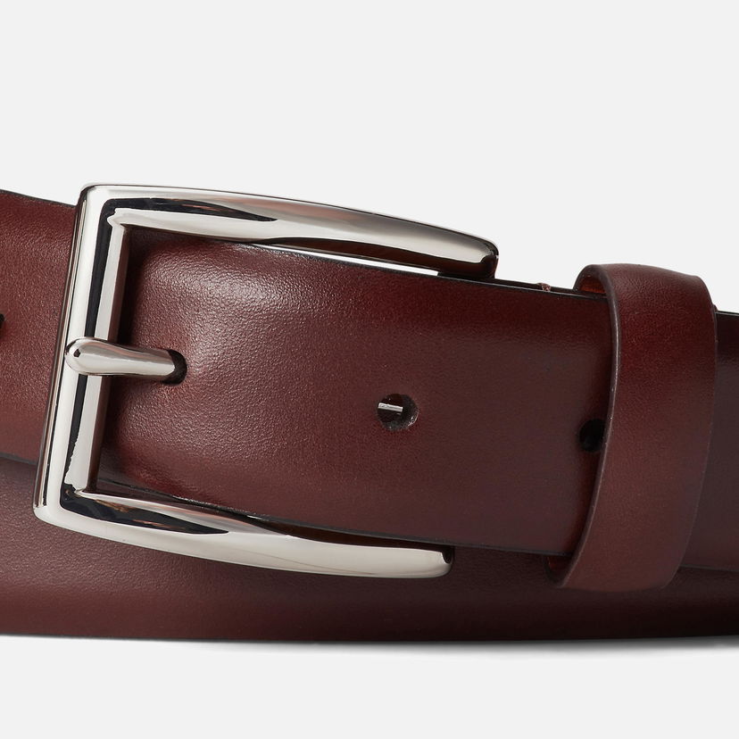 Bælter Polo by Ralph Lauren Polo Ralph Lauren Harness Leather Belt Size 34 Brun | 405913730001