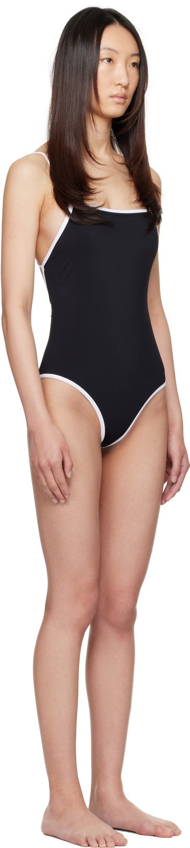 Badetøj Loulou de Saison Loulou de Saison ITAK One Piece Swimsuit Sort | ITAK, 1
