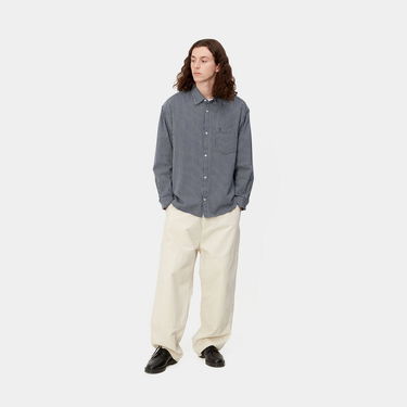 Skjorte Carhartt WIP Kyle Shirt Blå | I032263_1PW_XX, 3