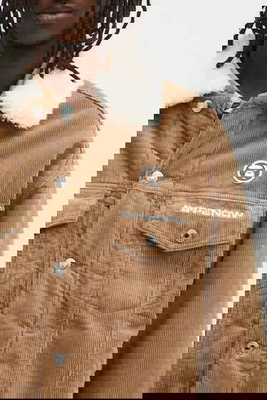 Jakke AAPE by A Bathing Ape AAPE Now Corduroy Jacket Brun | AAPJKM7660XXN, 3