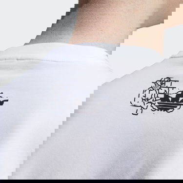 T-shirt adidas Originals Graphics Hack the Elite Hvid | IC5738, 3