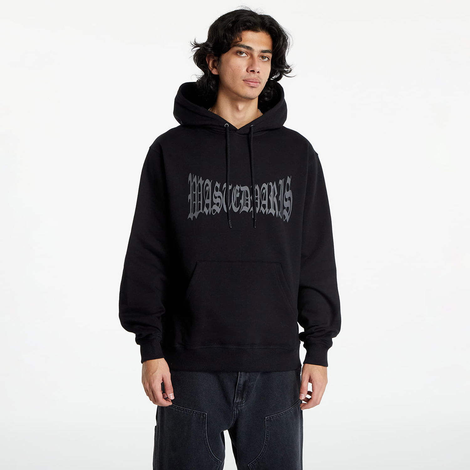 Sweatshirt Wasted Paris Fate Hoodie Sort | WP_000030, 0