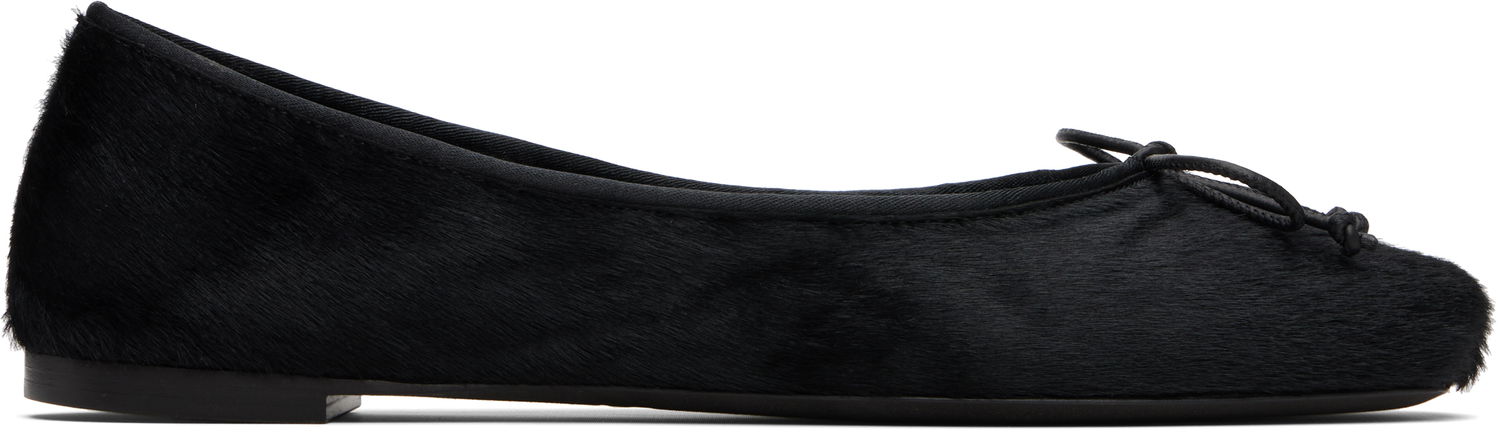 Sneakers og sko Khaite Charlotte Ballerina Flats Sort | F4057-760, 0