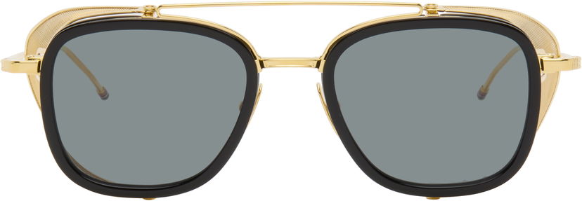 Solbriller Thom Browne Thom Browne Square Sunglasses Sort | UES808A-G0003