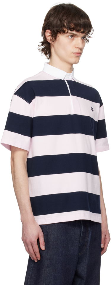 Polo skjorte Coperni Coperni Striped Polo Gul | COPJS117F5026MEN, 4