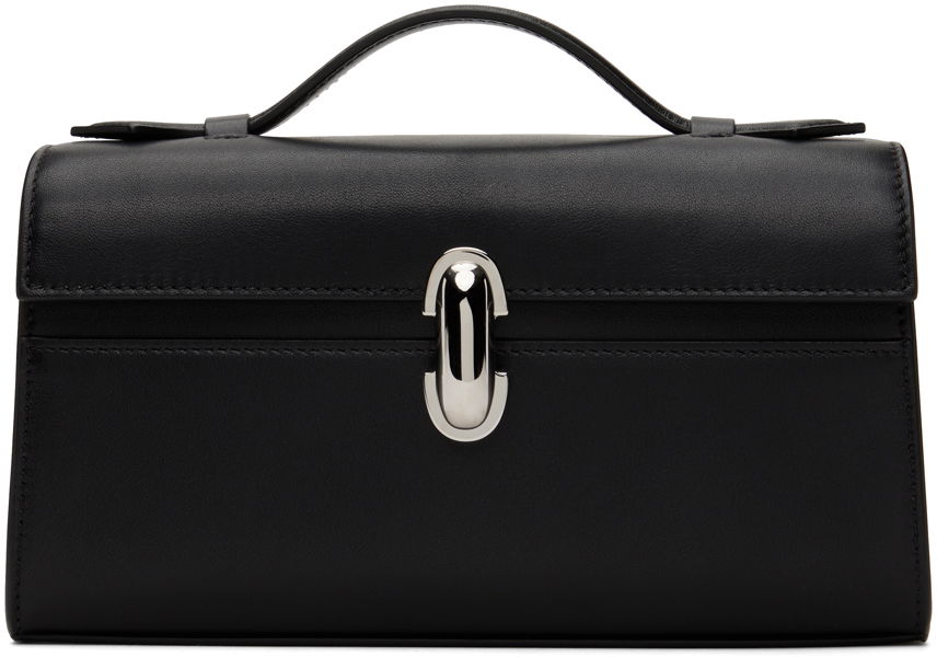 Håndtaske Savette Black Symmetry Pochette Bag Sort | H-005-01-01, 0