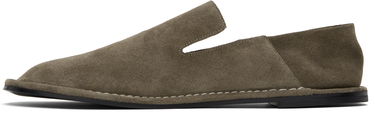 Tøj AMI AMI Paris Midi Slippers Grøn | USV059.AL0091, 2