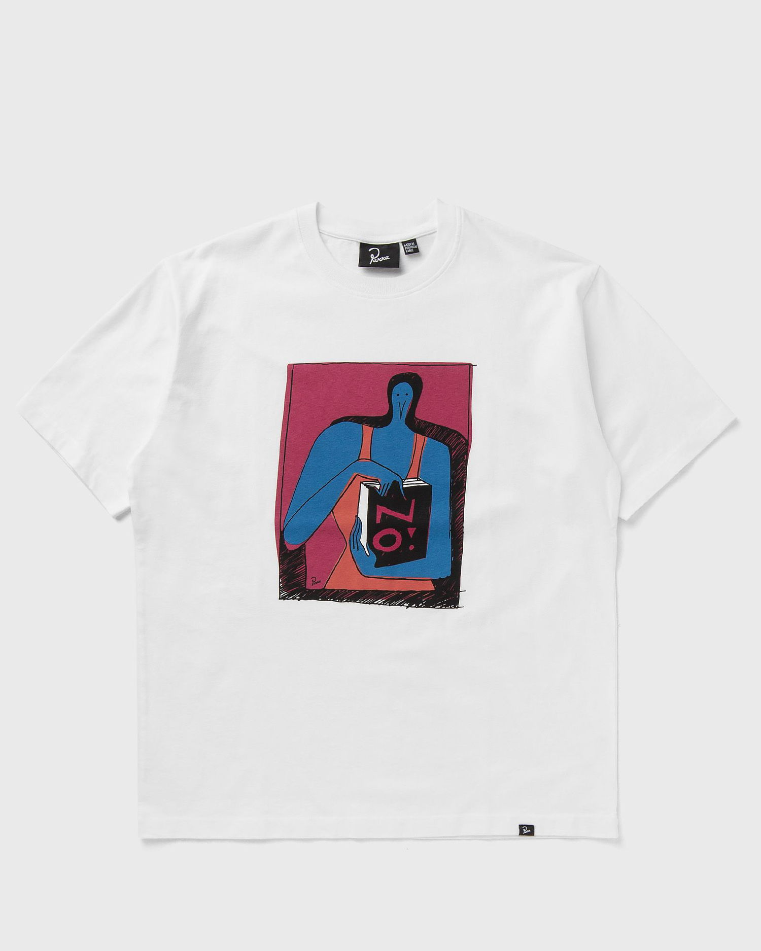T-shirt By Parra Graphic Print T-Shirt Hvid | 54105, 1