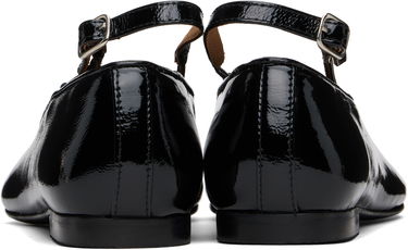 Sneakers og sko A.P.C. Lace-Up Ballerina Flats Sort | PXCAI-F53309, 1