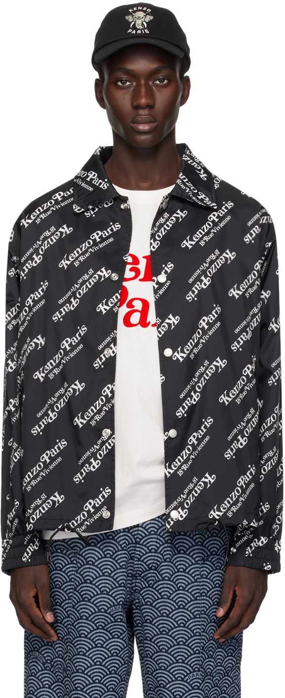 Jakke KENZO Paris VERDY Edition Jacket Sort | FE55BL1639NU, 0
