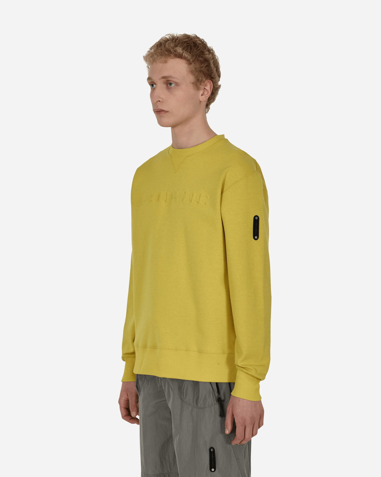 Sweater A-COLD-WALL* Gradient Crewneck Gul | ACWMW061 CDMI, 1