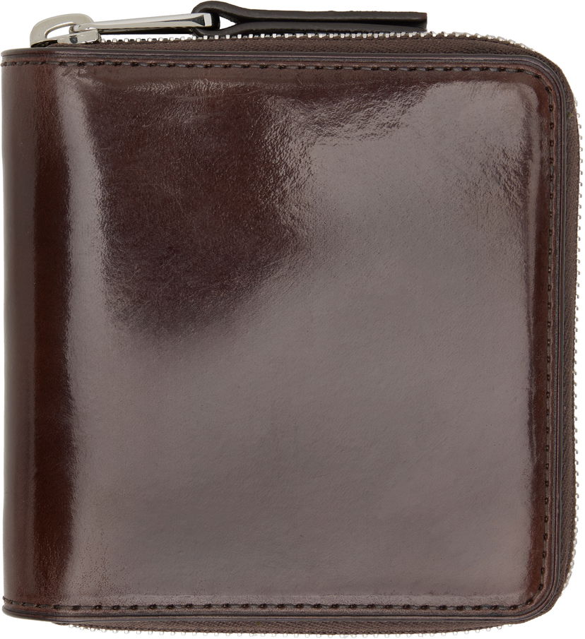 Tegnebog LEMAIRE Lemaire Patina Zip Compact Bi-Fold Wallet Brun | SL0039 LL0132