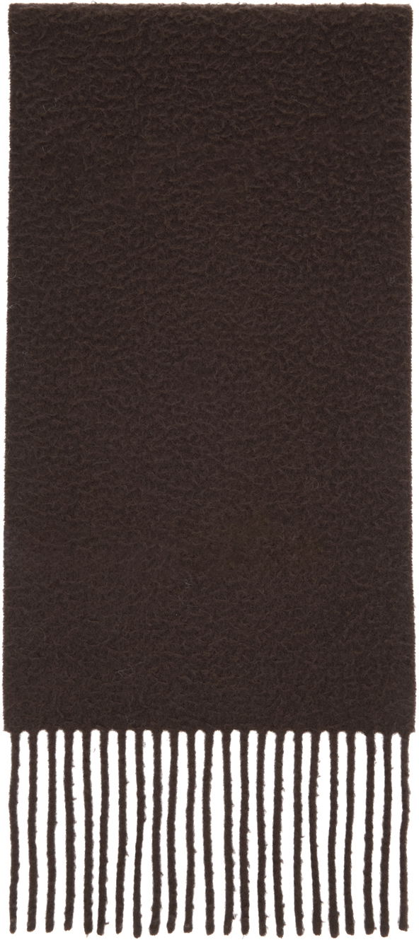 Tøj Acne Studios Fringe Scarf Brun | CA0283-, 1