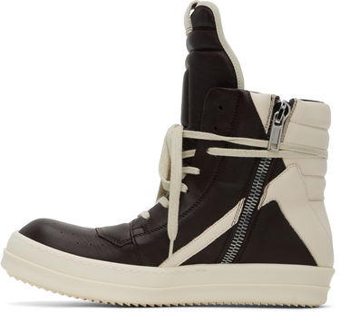Sneakers og sko Rick Owens Rick Owens Hollywood Geobasket Brun | RU01E5894 LGYLCO, 2