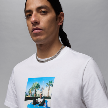 T-shirt Jordan Jordan Brand Go-Kart T-Shirt Hvid | HJ2401-100, 3