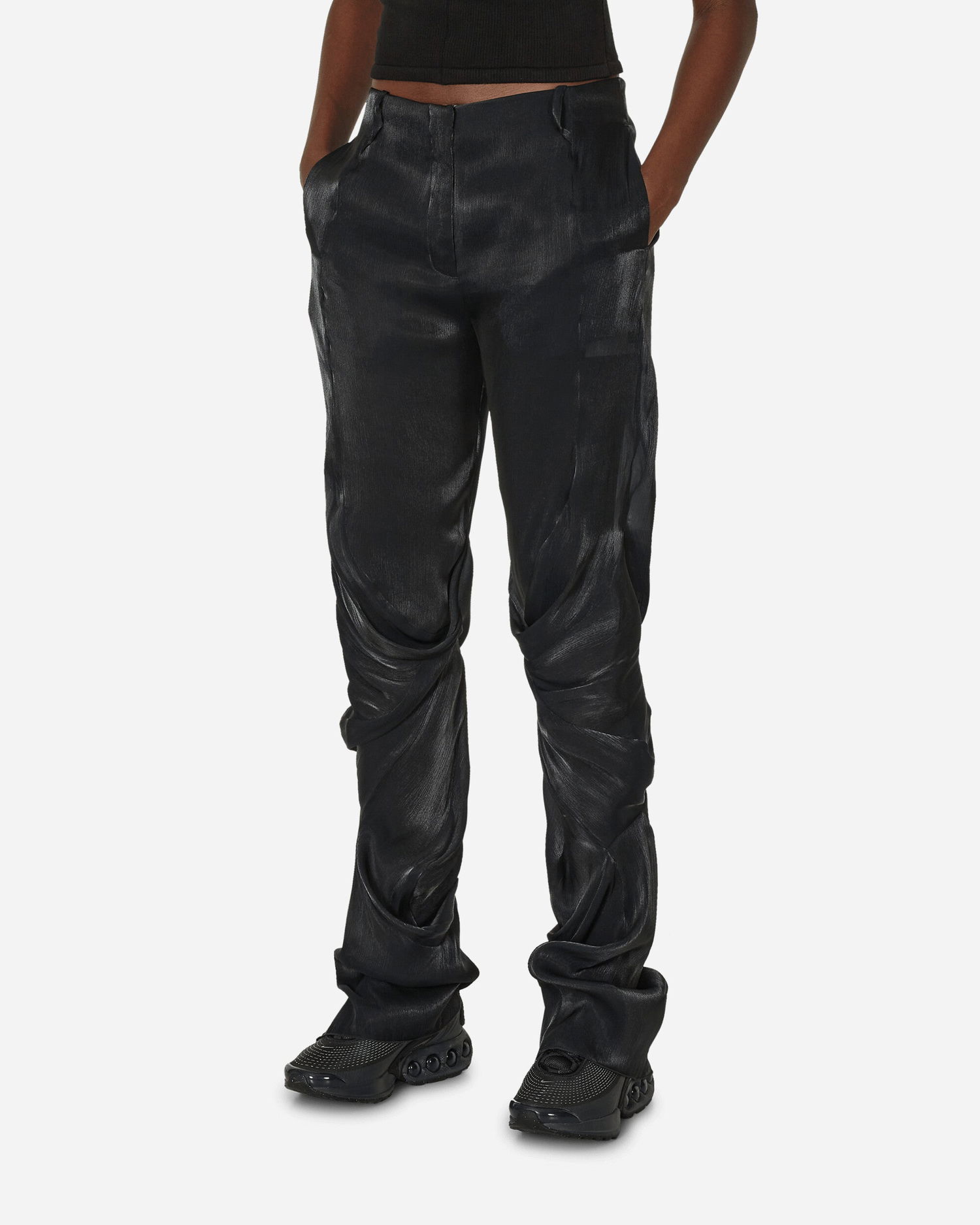 Bukser KIKO KOSTADINOV Orpheus Trousers Volcanic Black Sort | KKWSS24T02-4 001, 1